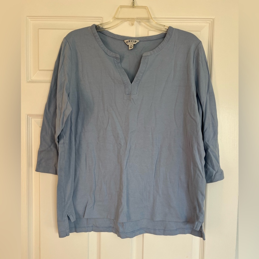 Orvis Classic Collection Blue Shirt